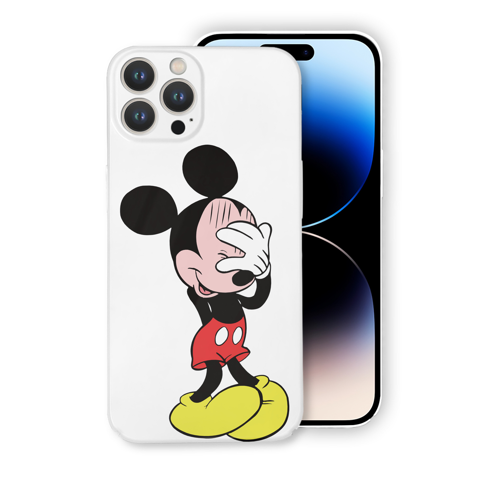 （画像用） ミッキーマウス Mickey Mouse 【iPhone 14シリーズ対応】ハードケース